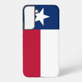 Drapeau Coque Samsung Galaxy S22 Plus du Texas (Verso)
