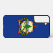 Drapeau Coque Samsung Galaxy S22 Plus du Vermont (Verso Horizontal)