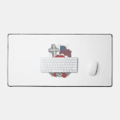 Drapeau coquelicot commémoratif Croix Gravure Vint (Clavier et souris)