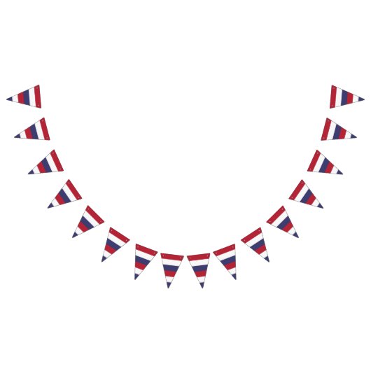 Drapeau couleurs rayures - Rouge Blanc Bleu (Tout)