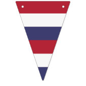 Drapeau couleurs rayures - Rouge Blanc Bleu (Deuxième drapeau)