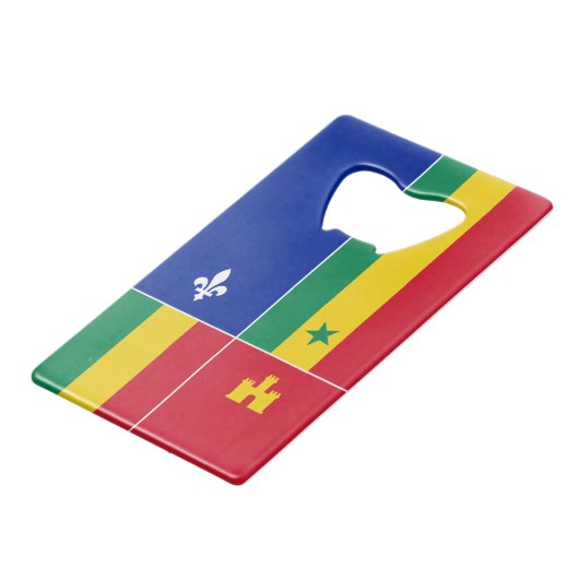 drapeau créole de Louisiane (Dos Angle)