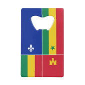 drapeau créole de Louisiane (Dos)