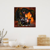 Drapeau Crimson : Affiche Villas (Cuisine)