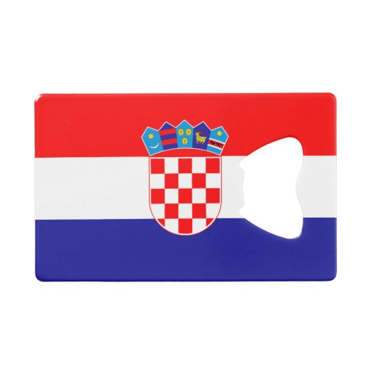 Drapeau Croate (Devant (Horizontal))