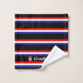 Drapeau croate (Gant de toilette)