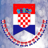Drapeau croate & Parti Croatie Bannières / Mariage