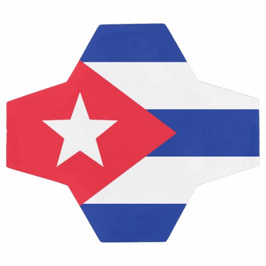 Drapeau Cuba (Plat)