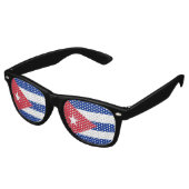 Drapeau Cuba Parti Lunettes de soleil (Angulaire)