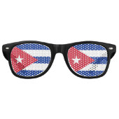 Drapeau Cuba Parti Lunettes de soleil (Devant)