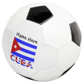 Drapeau cubain Cuba Bleu clair Nom personnalisé (3/4)