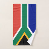 Drapeau d'Afrique du Sud (Serviette à main)