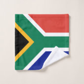 Drapeau d'Afrique du Sud (Gant de toilette)