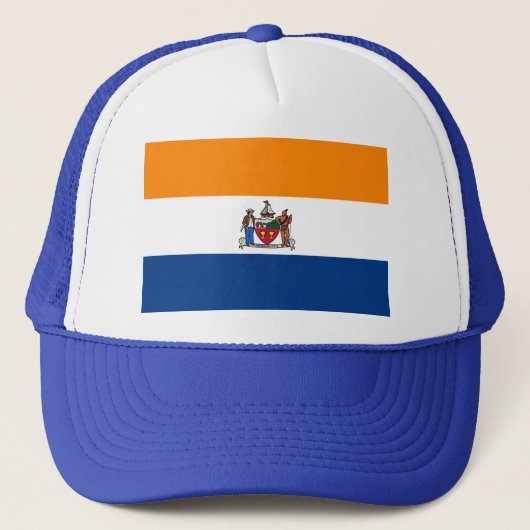 Drapeau d'Albany, Casquette de New York (Devant)