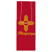 Drapeau d'Albuquerque, Nouveau-Mexique Sac cadeau (Devant)
