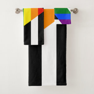Drapeau d'allié straight de SlipperyJoe, arc-en-ci