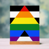 Drapeau d'allié straight de SlipperyJoe lisse arc- (Neutre)