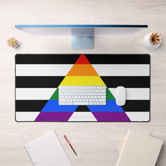 Drapeau d'allié straight de SlipperyJoe lisse arc- (Bureau 1)