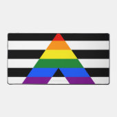 Drapeau d'allié straight de SlipperyJoe lisse arc- (Recto)
