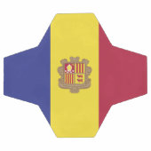 drapeau d'Andorre (Plat)
