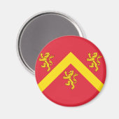 Drapeau d'Anglesey Magnet (Recto/Verso)