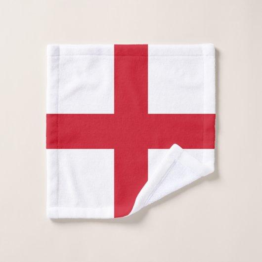 Drapeau d'Angleterre (Gant de toilette)