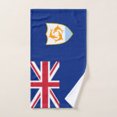 Drapeau d'Anguilla (Serviette à main)