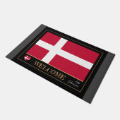 Drapeau danois, Danemark Accueil tapis / sports (Incliné)