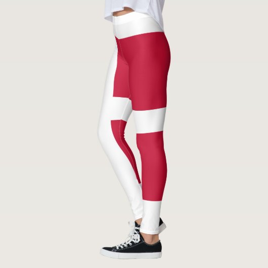 Drapeau danois Leggings (Gauche)