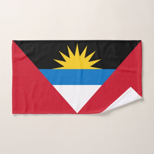 Drapeau d'Antigua-et-Barbuda (Serviette à main)