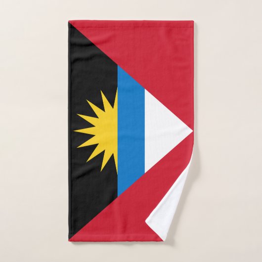 Drapeau d'Antigua-et-Barbuda (Serviette à main)