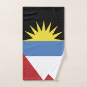 Drapeau d'Antigua-et-Barbuda (Serviette à main)