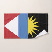 Drapeau d'Antigua-et-Barbuda (Serviette à main)