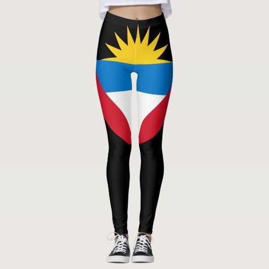 Drapeau d'Antigua-et-Barbuda Leggings (Devant)