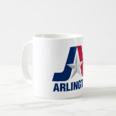 Drapeau d'Arlington, Texas Coffee Mug (Devant gauche)