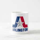 Drapeau d'Arlington, Texas Coffee Mug (Centre)
