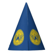 Drapeau d'Atlanta, Géorgie Chapeau de Fête (Dos)