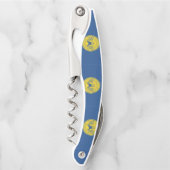 Drapeau d'Atlanta, Géorgie Tire-bouchon de serveur (Devant)