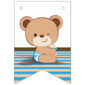 Drapeau de Baby shower d'ours Brown (Premier drapeau)