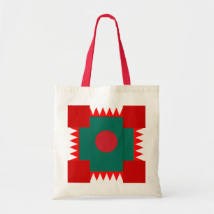 Drapeau de Bahreïn et sac de Bangledesh