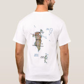 Drapeau de Bahreïn et T-shirt (Dos)