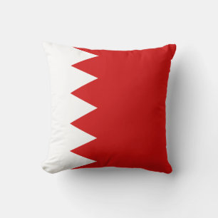 Drapeau de Bahreïn x Coussin à drapeau