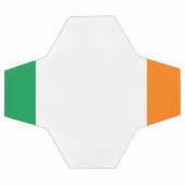 Drapeau de balle de football irlandais (Plat)