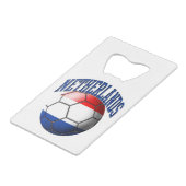 Drapeau de ballon de football néerlandais (Devant Angle)