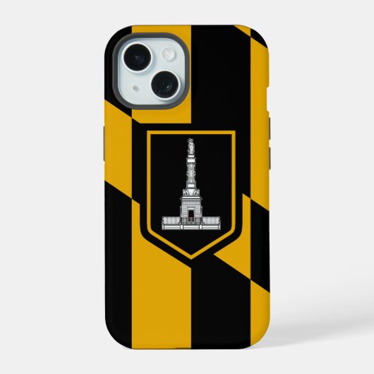 Drapeau de Baltimore, Coque-coque iphone du Maryla (Verso)