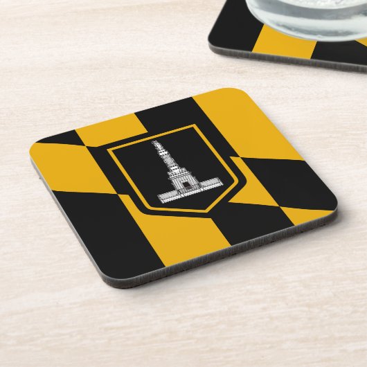 Drapeau de Baltimore, Dessous de verre de boisson  (Côté gauche)