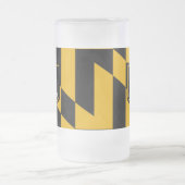 Drapeau de Baltimore, Maryland Gelé Beer Mug (Centre)