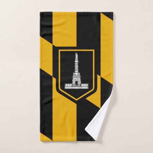Drapeau de Baltimore, Serviette à main du Maryland (Serviette à main)