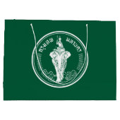 Drapeau de Bangkok, Thaïlande Grand sac cadeau (Dos)