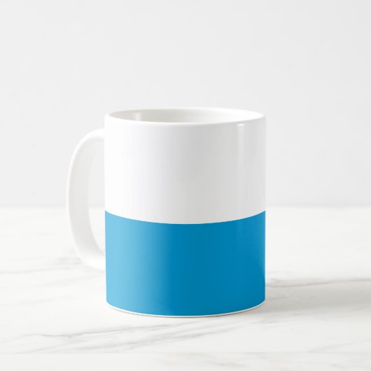 Drapeau de Bavière de café Mug (Devant gauche)